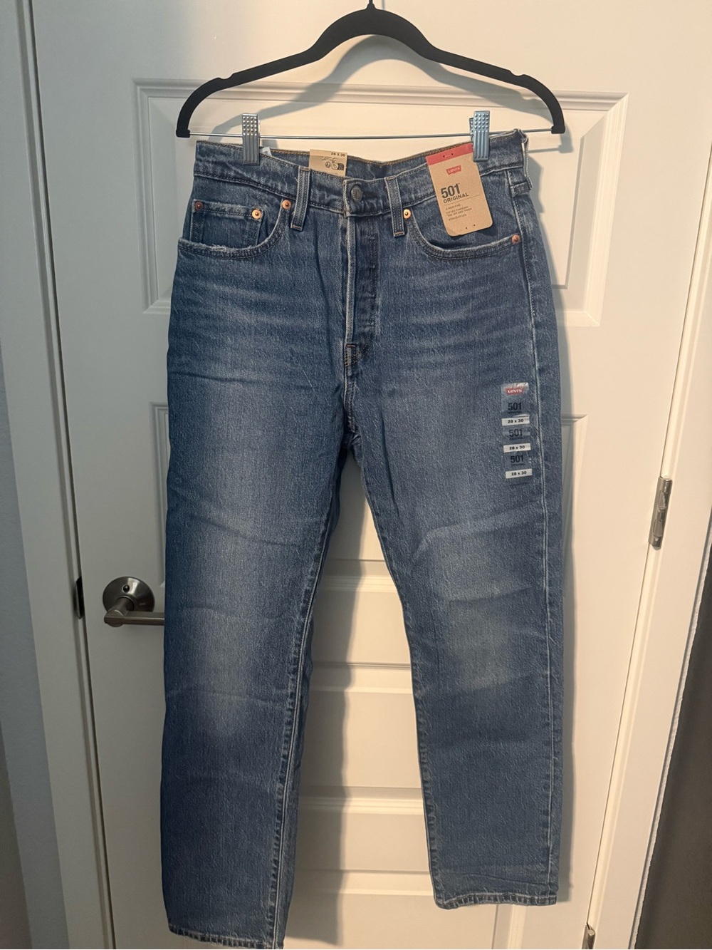 Levi's 501 Regular Fit Women's Jeans - Blue